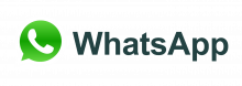 Logo WhatsApp mit Schrifzug