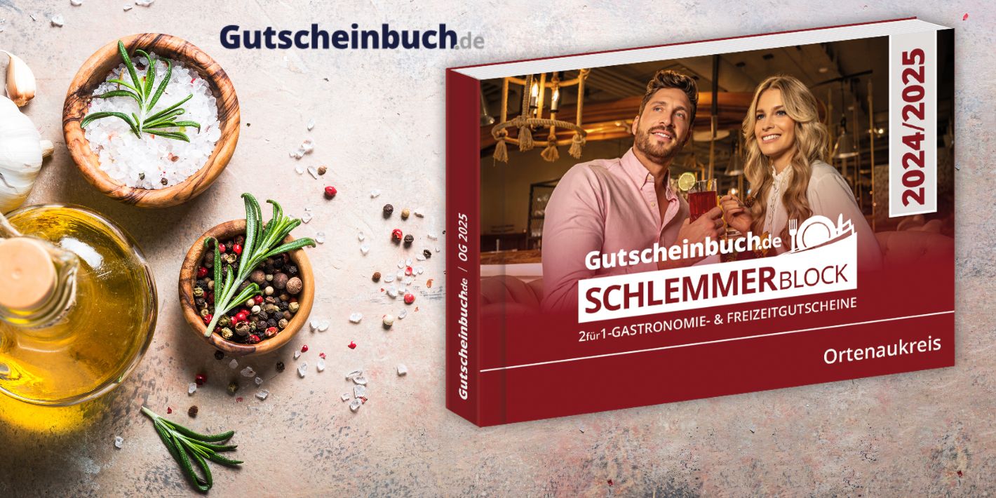 Gutscheinbuch.de Schlemmerblock Ortenaukreis 2025 Schwarzwaldradio